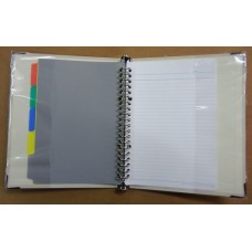 KOKUYO  105N-10 A5-20孔活頁筆記夾 米黃色